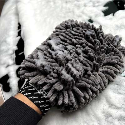 Premium Microfiber Car Cleaning Glove – Noodle Cleaning Glove For Scratch-Free Cleaning (1 pcs)
