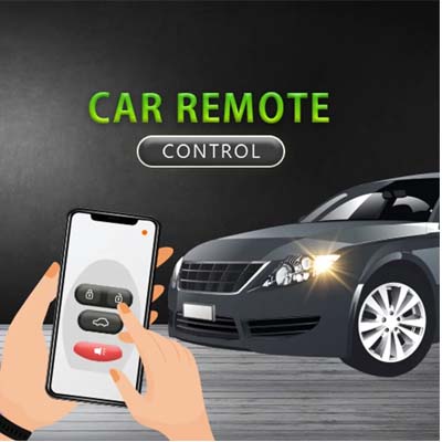 Car Door Lock Unlock Mobile App Control