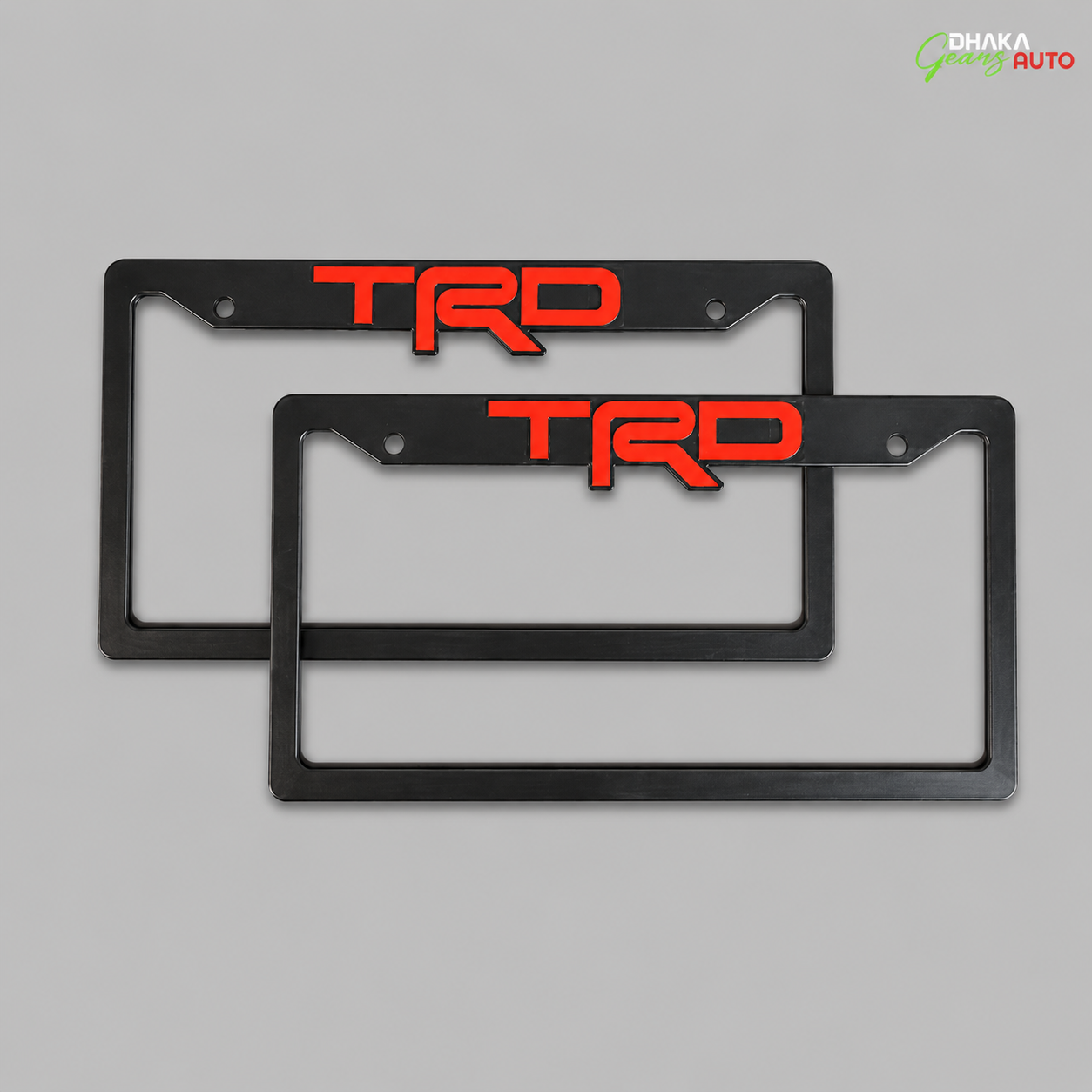 Car Number Plate Frame 2pcs - Elevate Your Car’s Look with a Sporty Touch