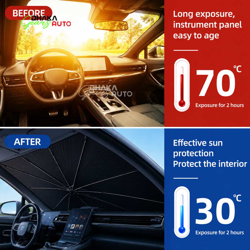 Car Sun Shade Umbrella - Ultimate Protection from the Sun