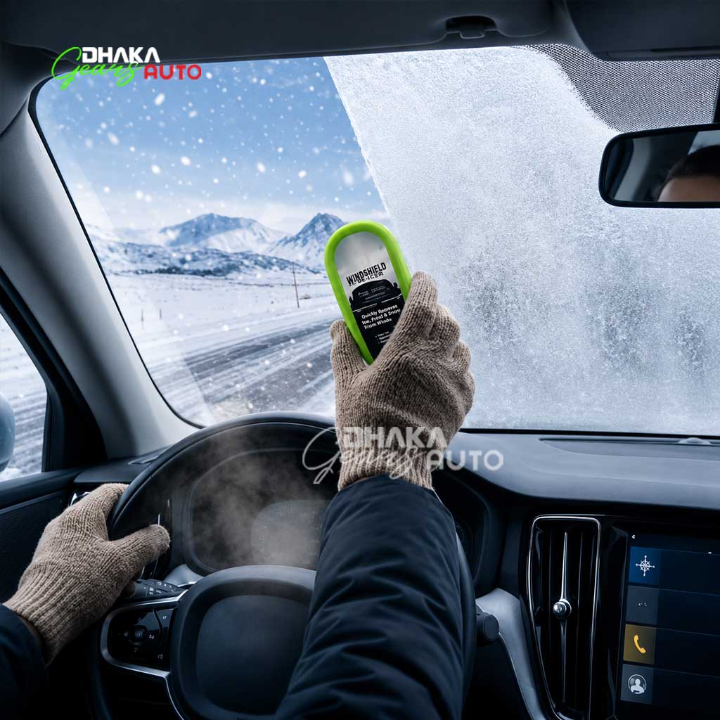 Car Anti-Fog & Mist Repellent Oil Film Cleaner 2.0 – Enhanced Glass Treatment for Perfect Clarity and Fog-Free Vision in Winter