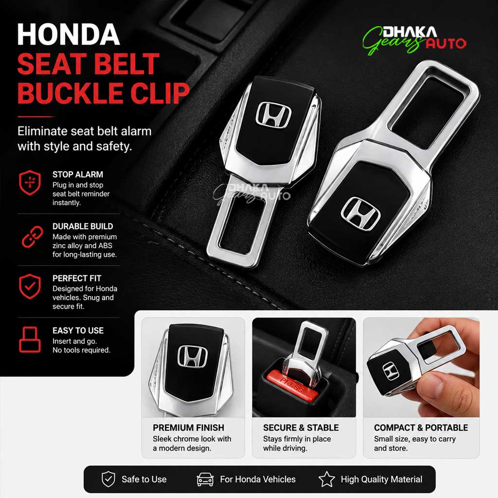 Car Seat Belt Clips 2pcs – Safety Buckle Holder for Car