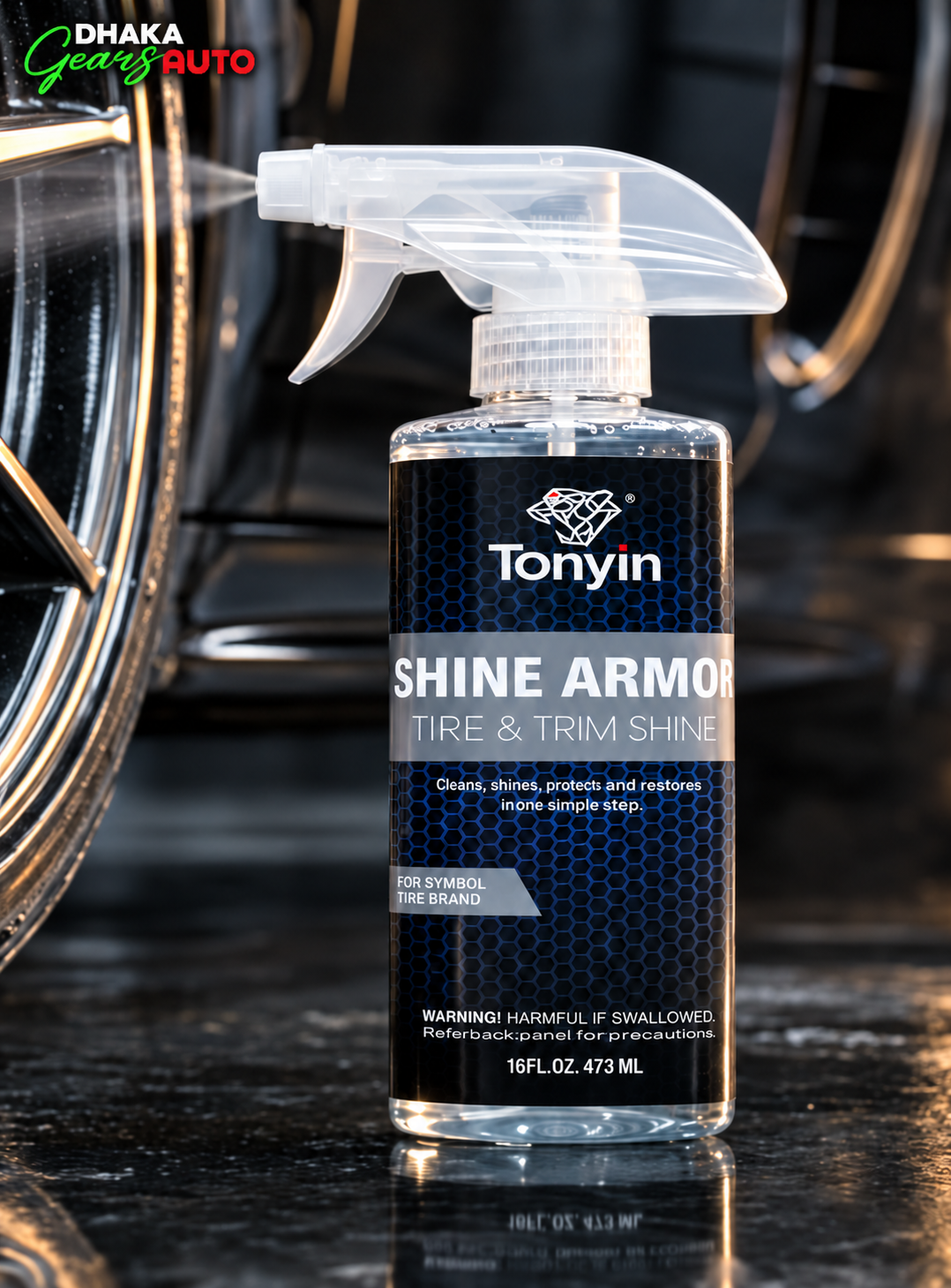 TIRE & TRIM SHINE ARMOR  (SOLVENT BASED)