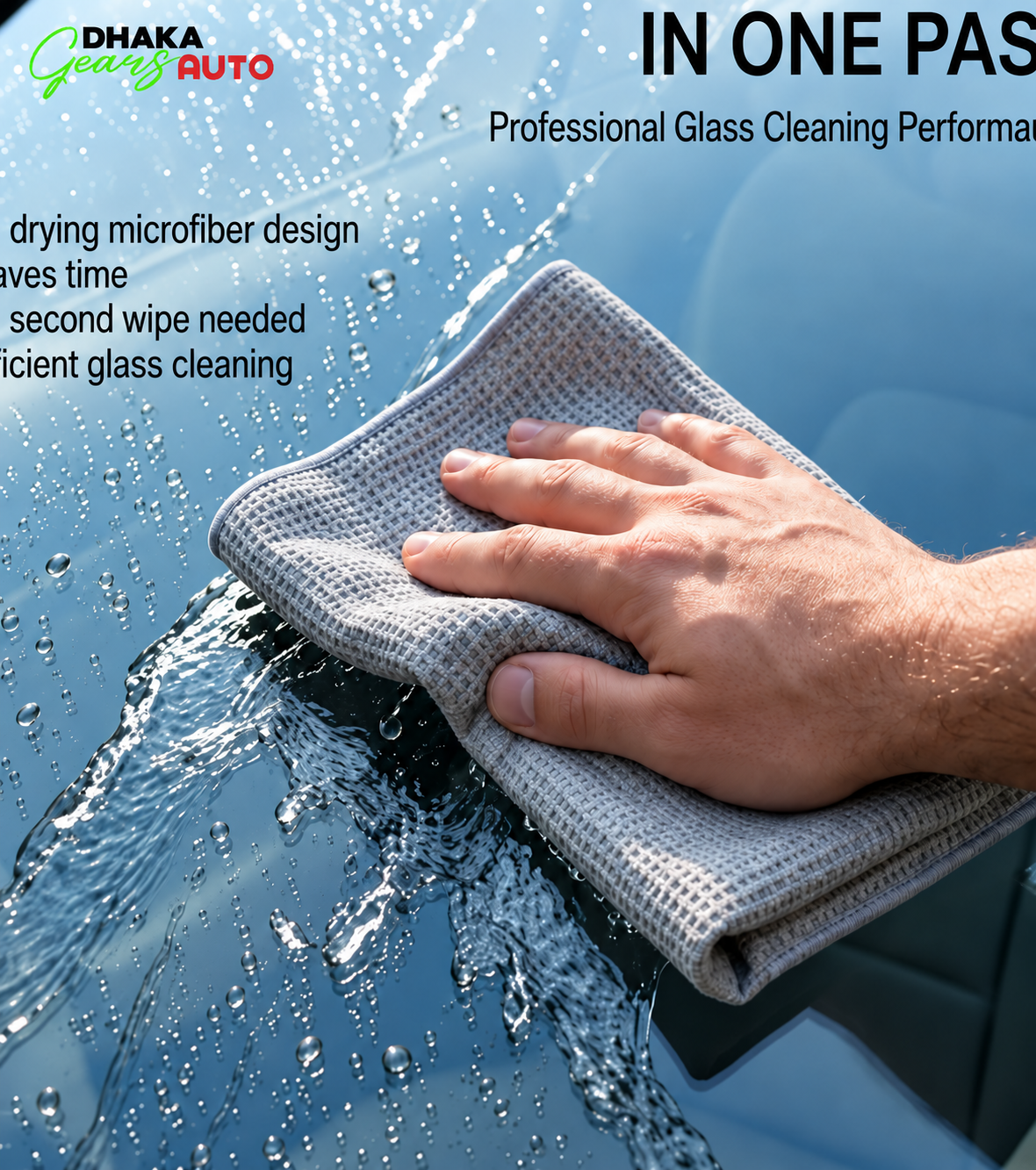 KOMBAT- CERAMIC COATING BUFFING TOWEL